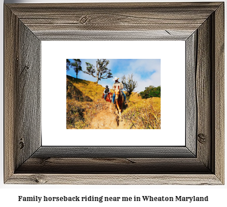 family horseback riding near me in Wheaton, Maryland